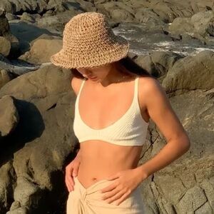 Friends of Friends Bagus Bucket Hat Straw